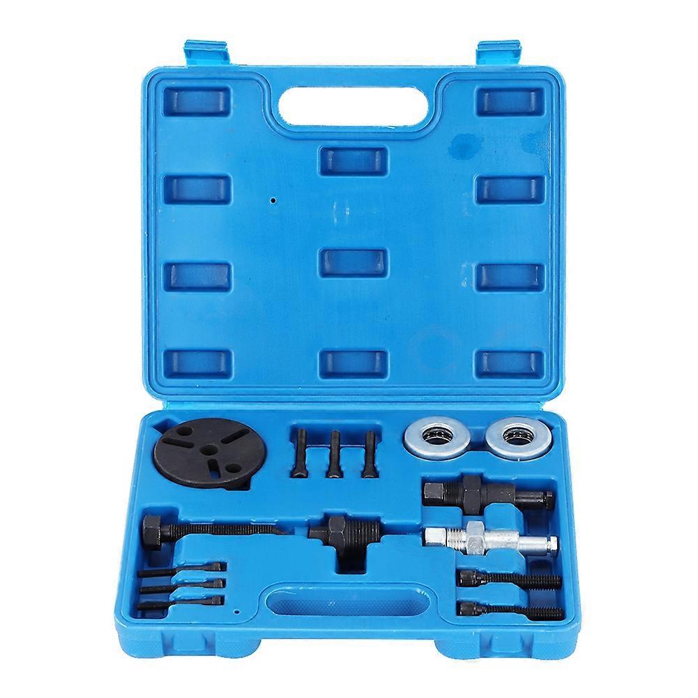 15Pcs/Set Automotive Air Conditioner Remover Compressor Clutch Puller Part Tool Kit NO.23768