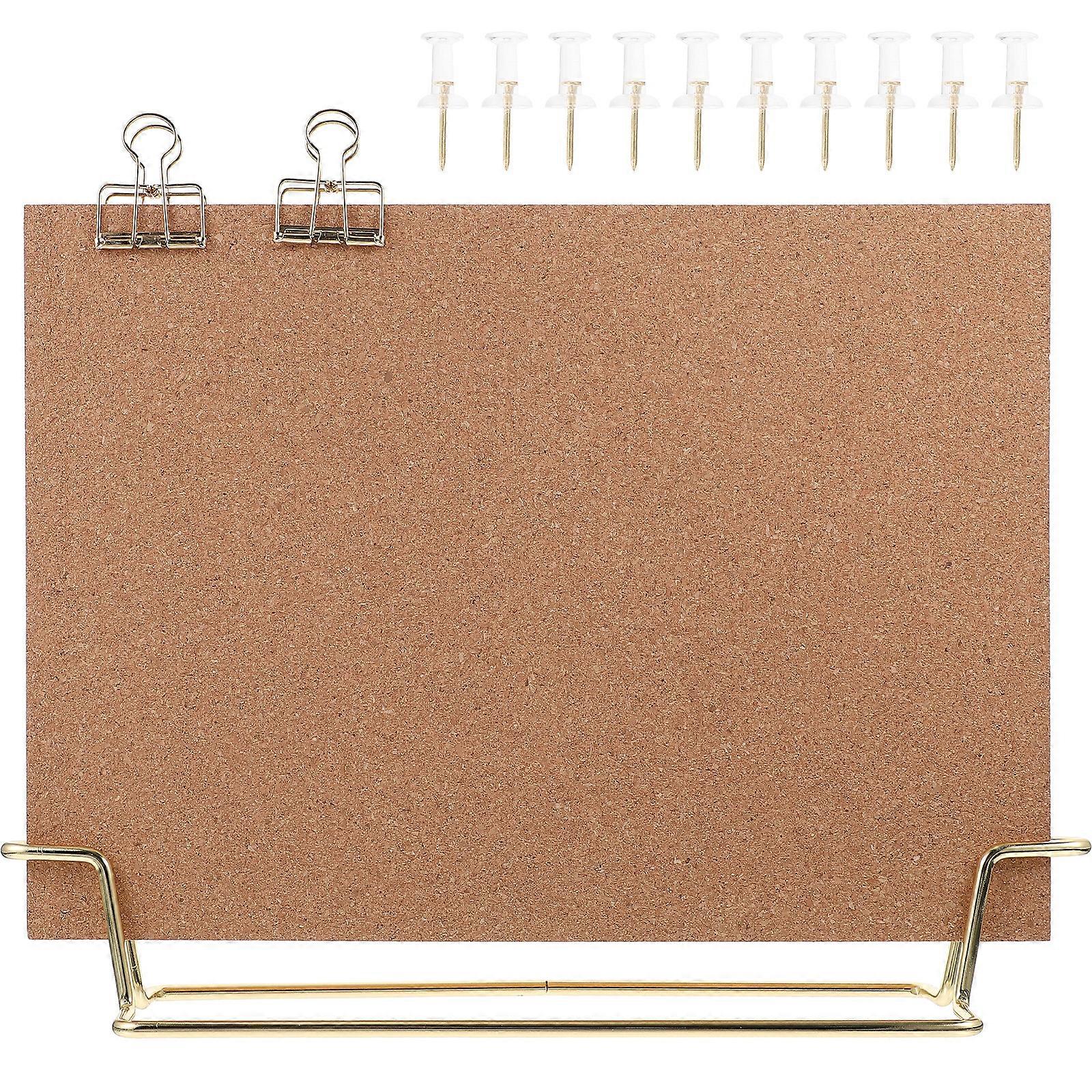 1 Set of Notice Board Household Message Board Decorative Bulletin Board Frame Display Office Accessory