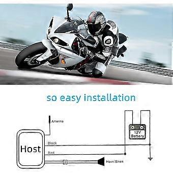 Sistema Di Allarme Motociclo, Sicurezza Antifurto, Con Telecomando A 2 Vie, Sensore Di Movimento Regolabile Sensibilità Antifurto Per Scooter Quad | IT - Foto 12