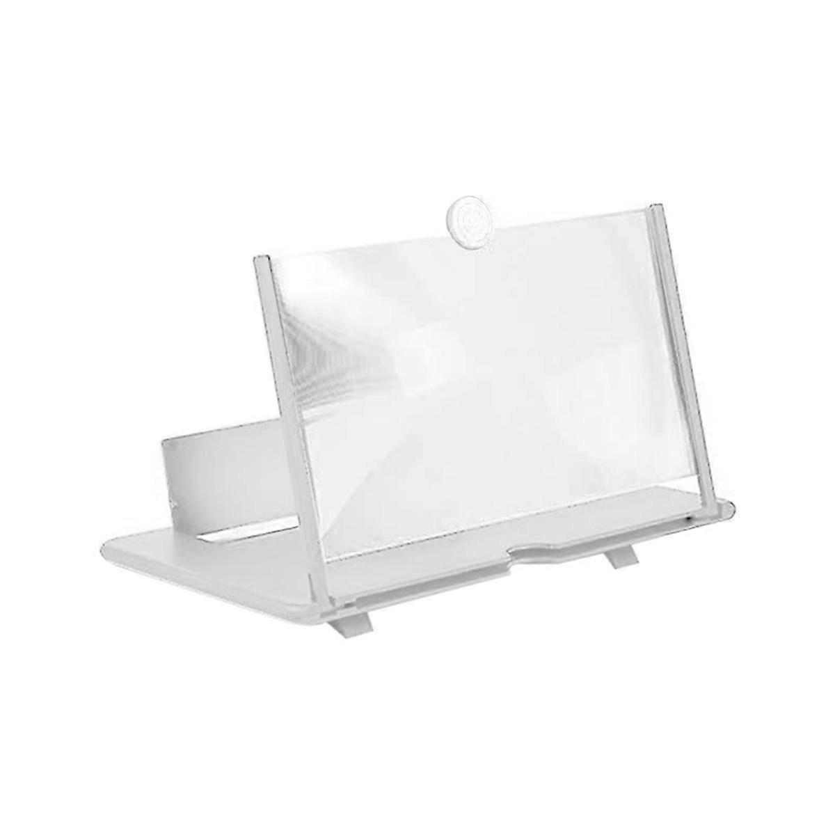 10 Inch 3D Screen Amplifier,Portable Eye Protection HD Video Stand Bracket for Travel