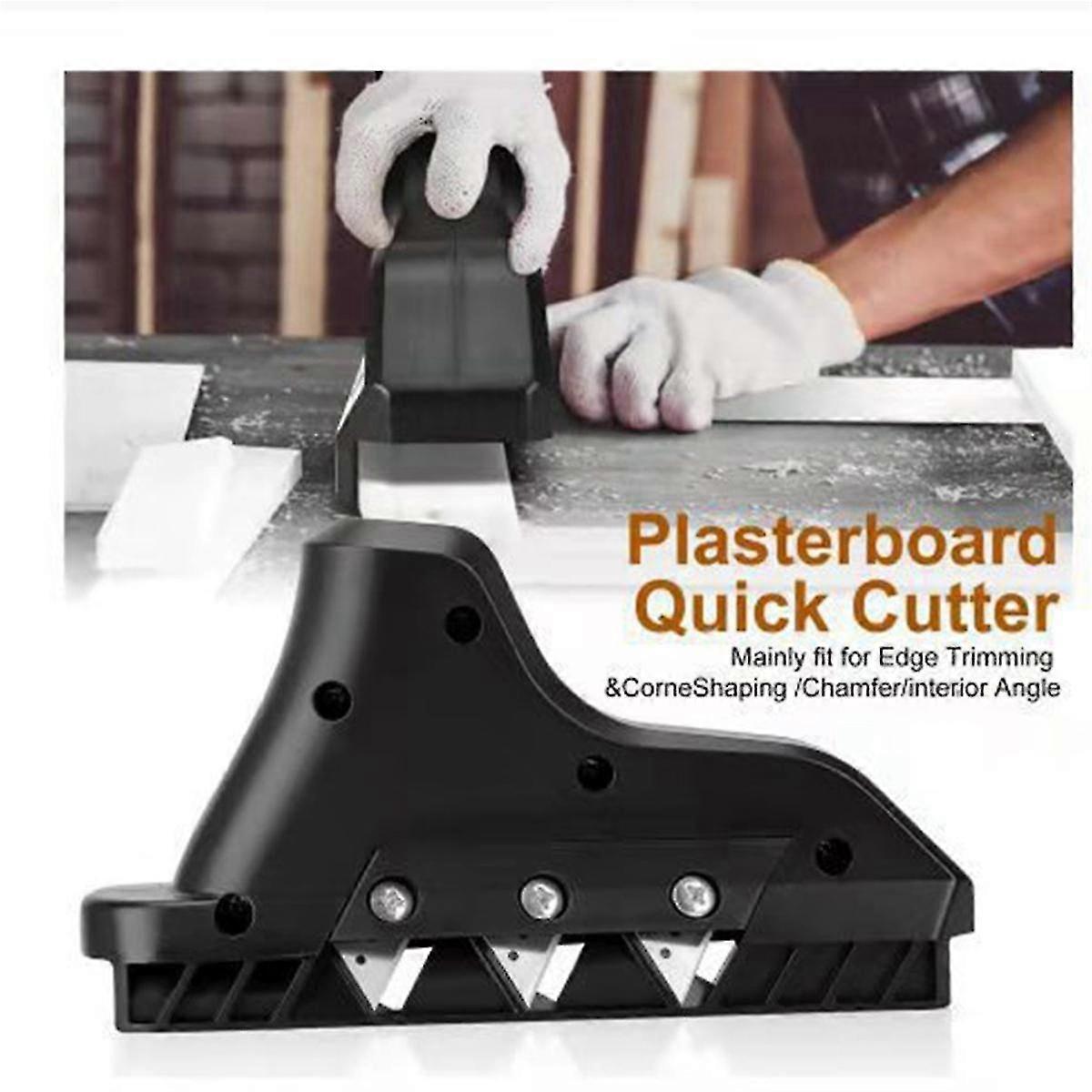 Quick Edge Trimming Chamfer Plast Gipsplater Gips bord Gips Edge Fixture Router Bit Sets-Good
