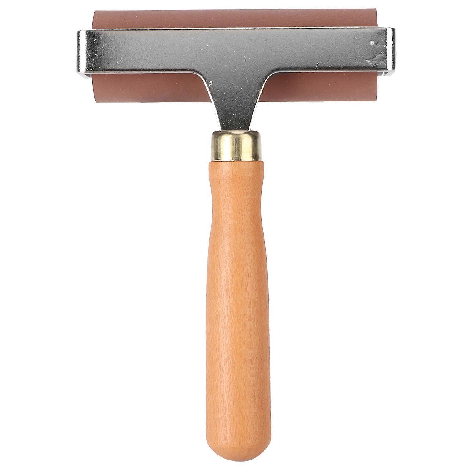 Brayer Soft Flexible Robust Durable Elastic Rubber Roller pentru Printmaking Scrapbook10cm