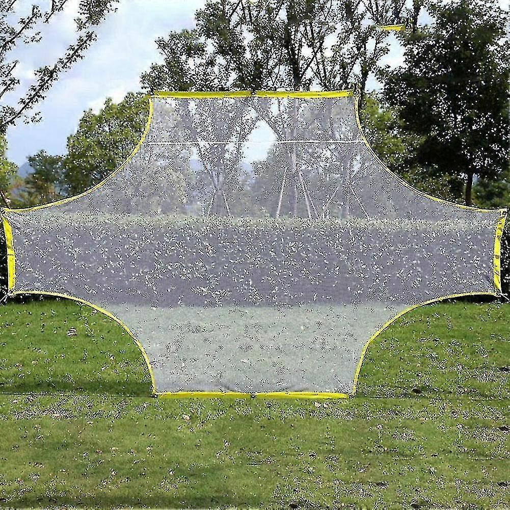 Football Training Hexagonal Net Football Accuracy Trainer Net Portable Elastic Football Target Net Soccer Goal Training A