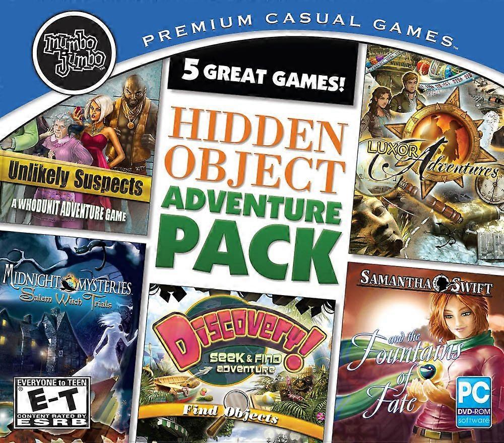 Hidden Object Adventure 5 Pack - PC CD - New & Sealed
