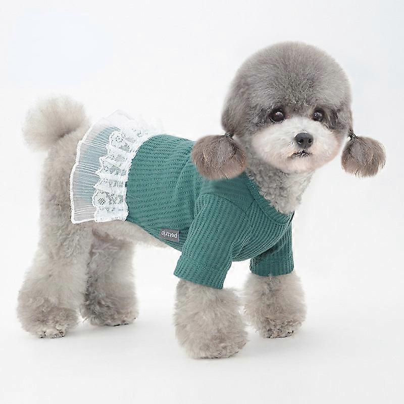 Pet Clothes Spring New Puppy Skirt Teddy Pomeranian Clothes