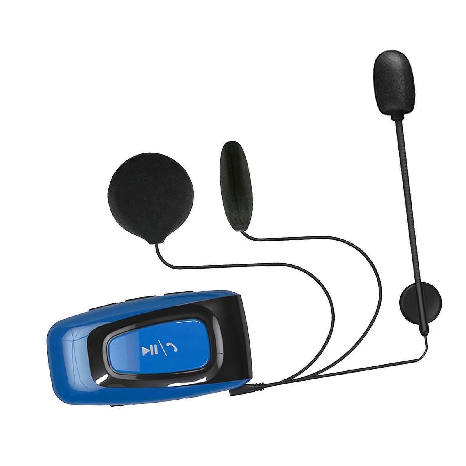 5.0 Helmet Headset Sport Riding Volume Control Intercom Communication System