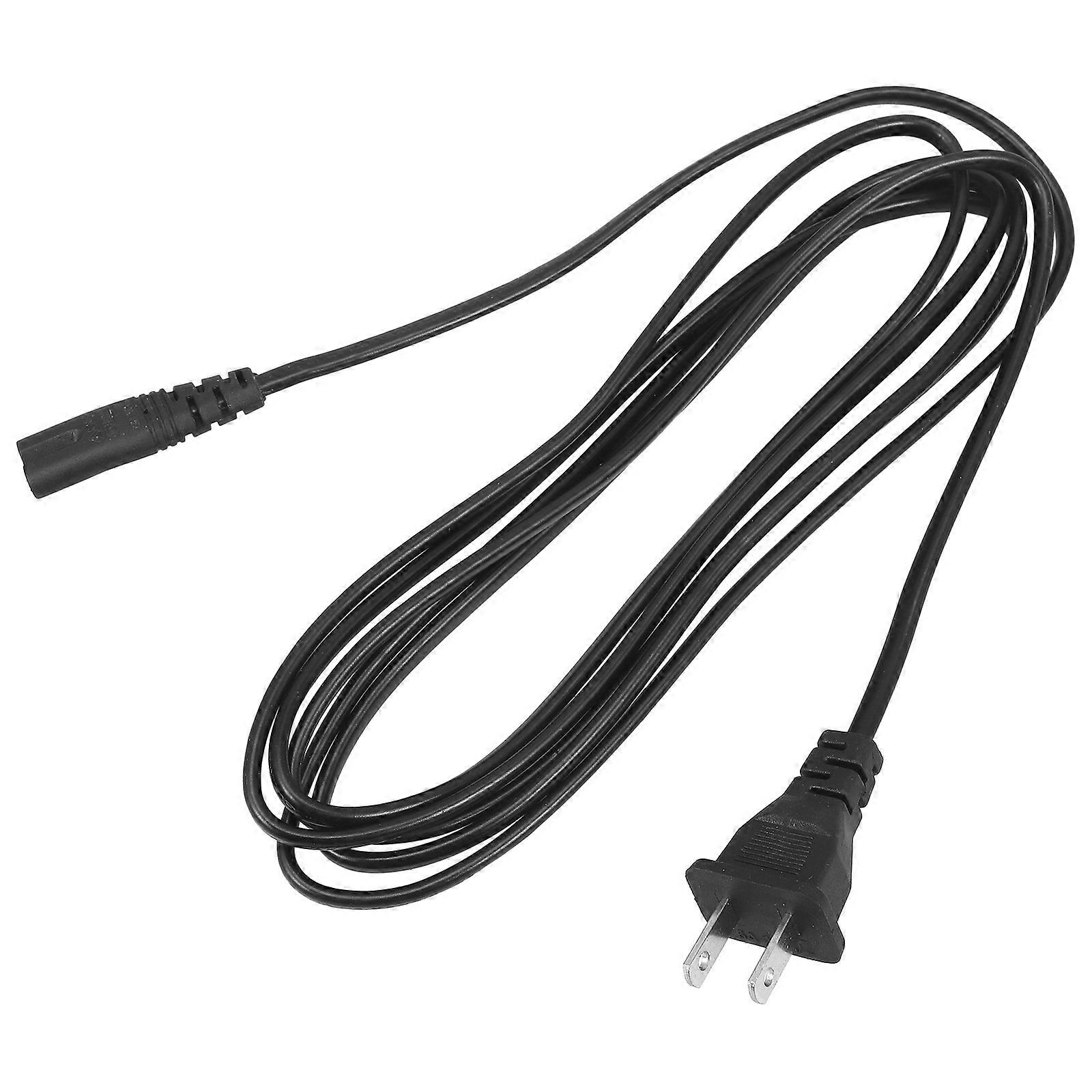 4Pcs Power Cord Printer 2-Prong Power Cord Appliance Replacement Power Replacement Cord (US Plug)