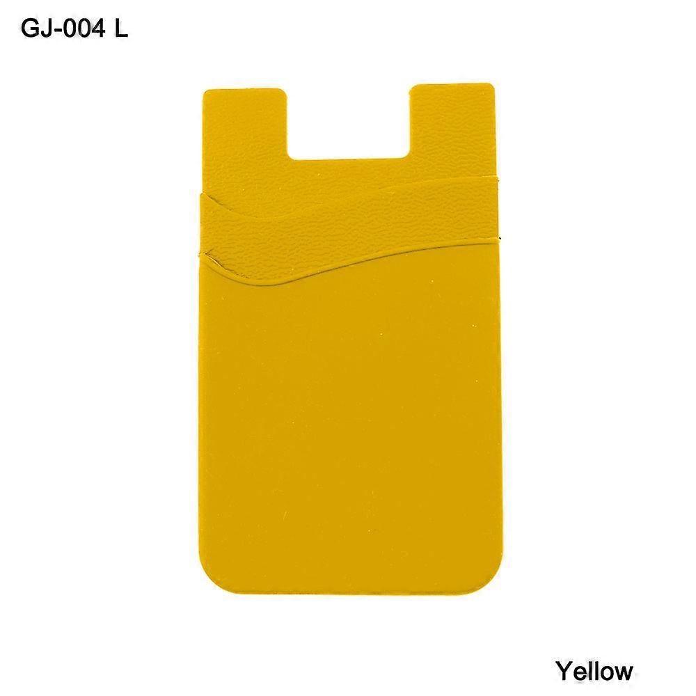 1Pc 12 Colour 20G Silicone Card Holder WalletStick On Credit Pocket ID Mobile For Waterproof Protection Back Slot Stand