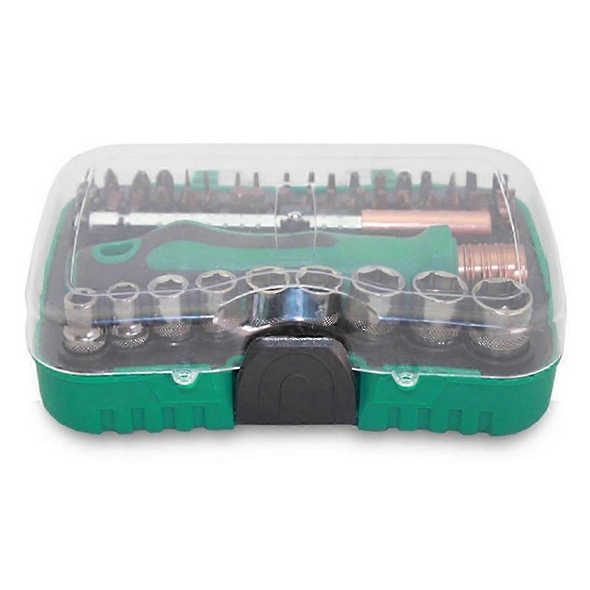47-In-1 Combination Set Screwdriver Set Socket Screwdriver Disassembly Machine Household Tool Set