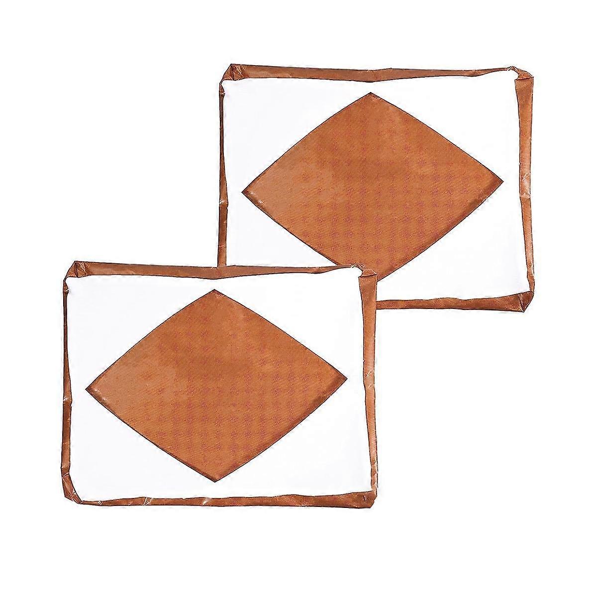 2Pcs Wrap Cover for Heat Press, 16 x 20 Inch Wrap Cover Heat Resistant Reusable Heat Press Wrap Cov