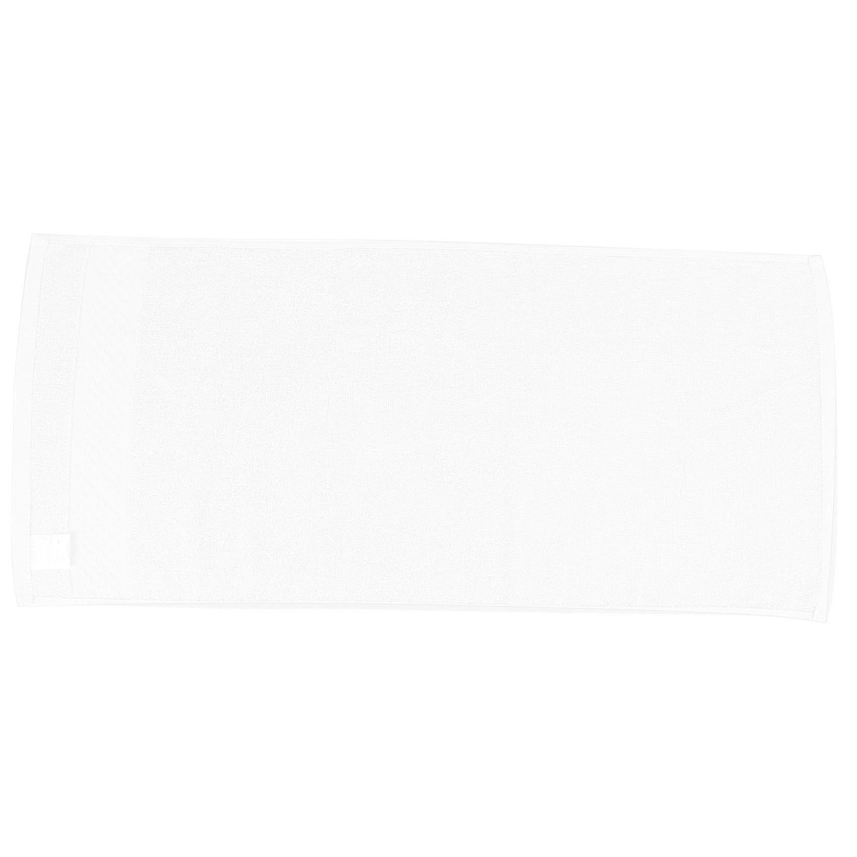 classic pleasant home bath towels set - combed cotton white