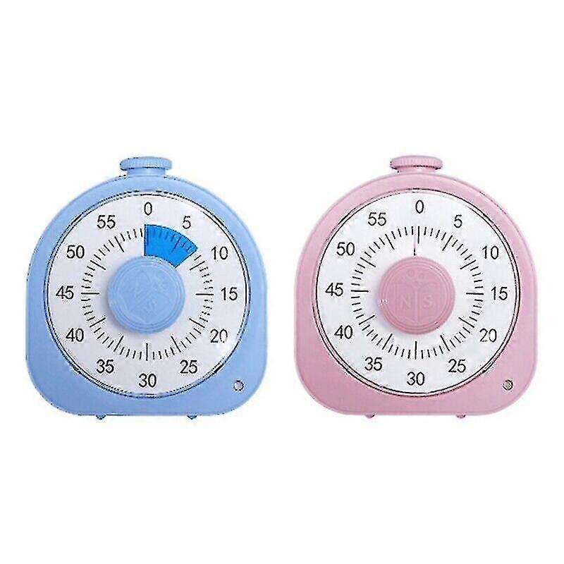 60 Minuten visueller Timer Countdown-Timer Leiser Timer für Kinder und Erwachsene Nvt