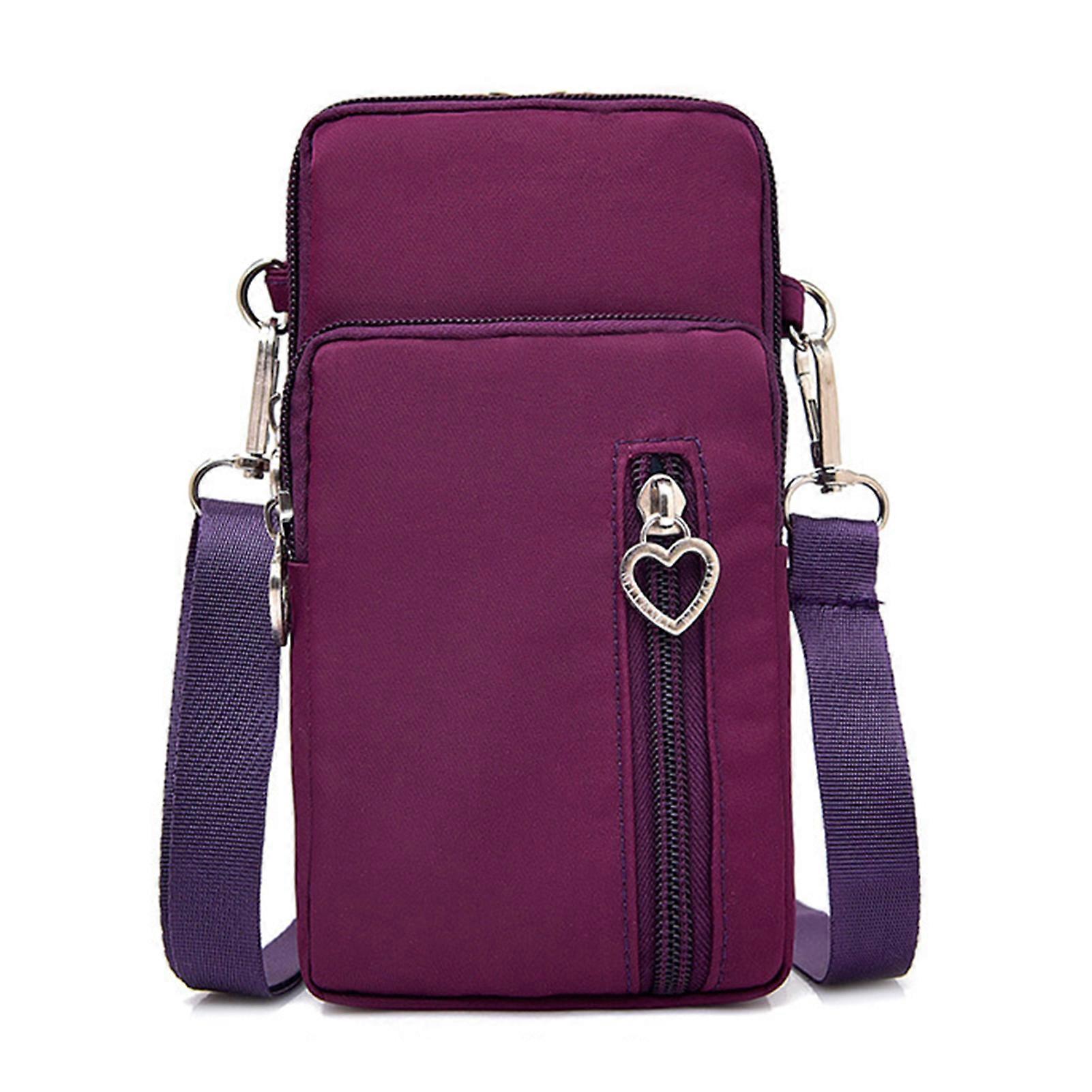 Korean Version Messenger Bag Cellphone Bag with Compact Size for Traveling Shopping Hiking