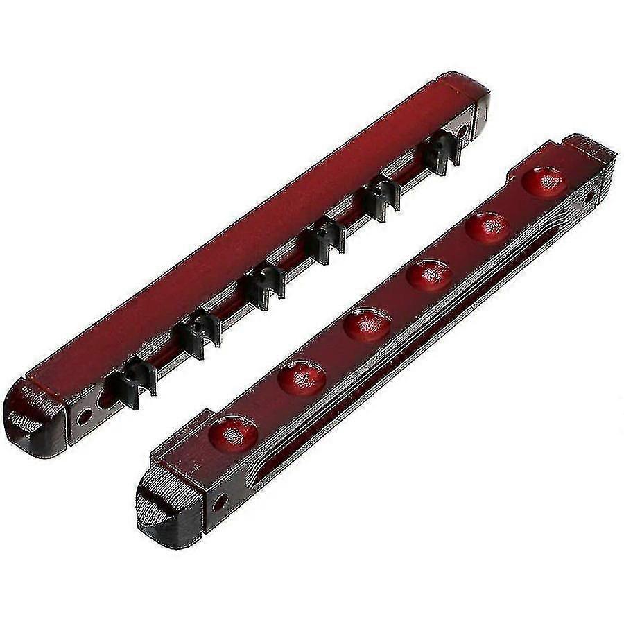 A Set Pool Cue Rack Wall Mount Stick Rack Billiard Cue Holder Stand