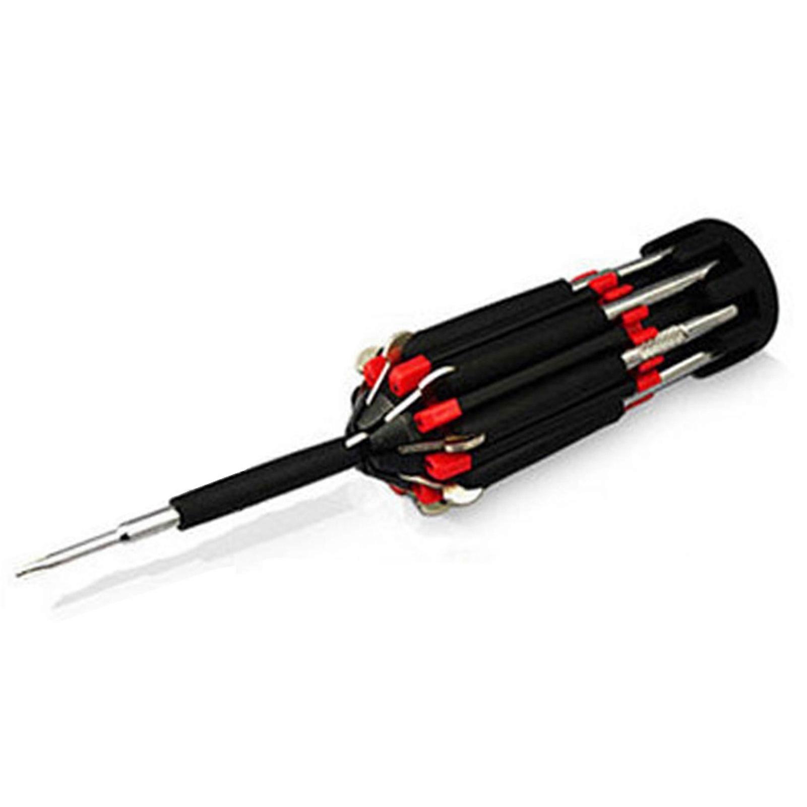8 In 1 Screwdriver With LED Flashlight Easy To Use And Durable Tool for Repair Smartphone Laptops