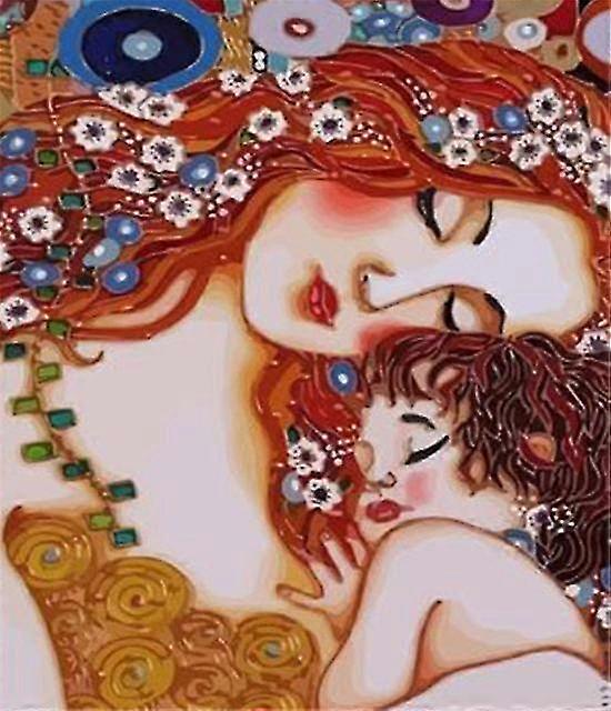 ダイヤモンド刺繍ポートレートフルダイヤモンドラウンドペインティングモザイク抽象クロスステッチキットニードルワークホームデコレーション