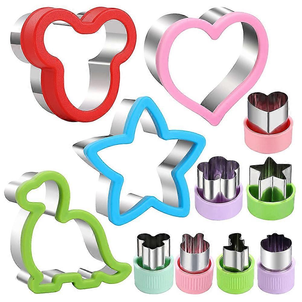 Sandwiches Cookie Cutter Set, Sandwich Cookie Vegetable -Cookie Cutter Stamps Mold Decorate Food