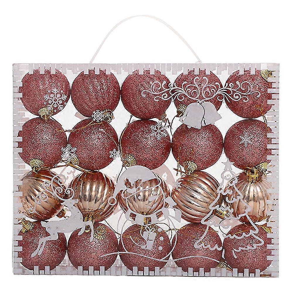 Christmas Ball Ornaments Decorative Hanging Christmas Ornaments Baubles Set For Xmas Tree