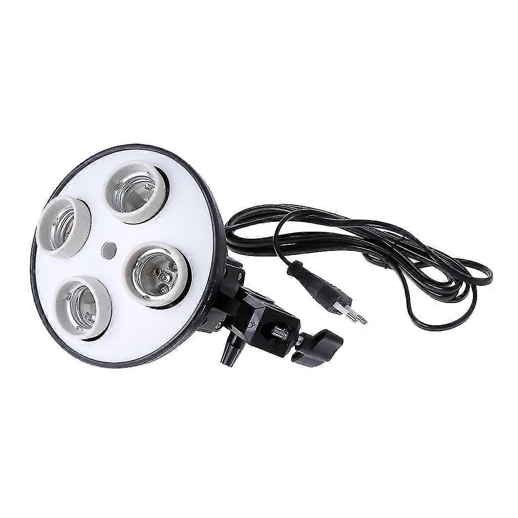 4 In 1 E27 Built-in Control Ceramic Bulb Holder Base Socket Adapter For Softbox