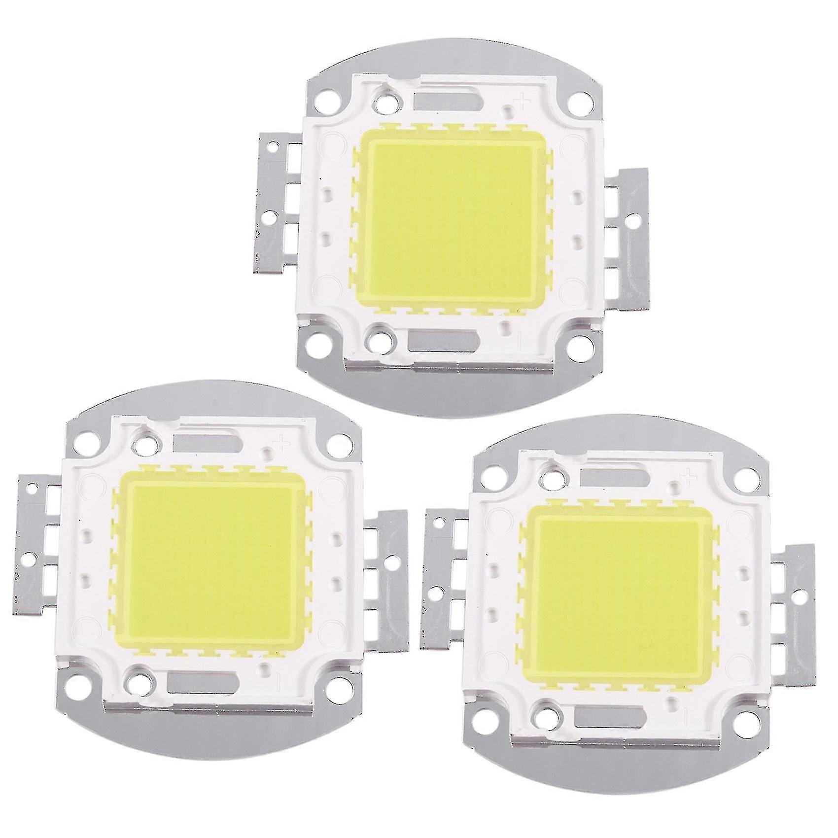 Led Chip 100w 7500lm White Light Bulb Lamp Spotlight High Power Diy