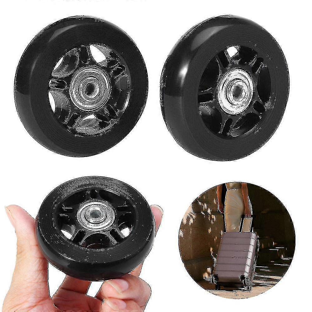 2pcs Suitcase Replacement Wheels 60mm*18mm