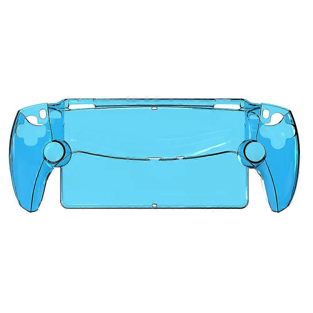 Case for Playstation Portal, PS5 Portal Protective Case with Ergonomic Grip  for Playstation Portal Remote Player, Transparent Blue