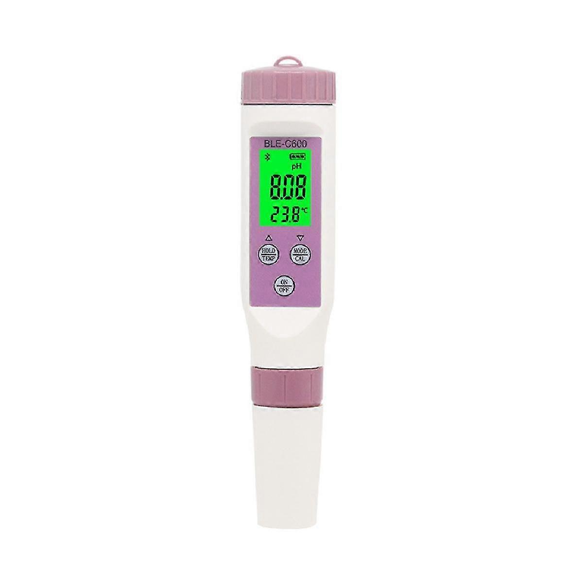 Bluetooth C600 Seven-in-one Ph/tds/ec/temperature/salinity/orp Seawater Specific Gravity Water Qual