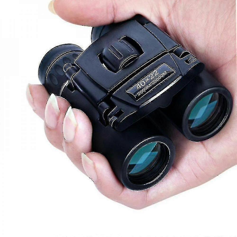 40x22 Hd Powerful Binoculars 2000m Long Range Folding Mini Telescope