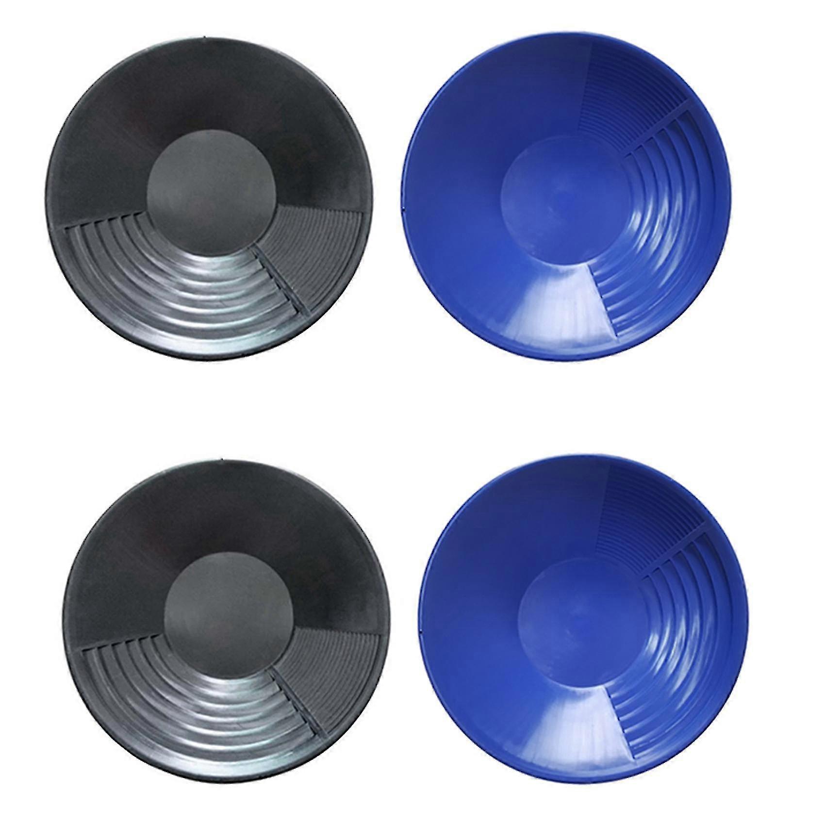 4stk guldpande til sandguldminedrift Manuel vask guldpanoreringsudstyr