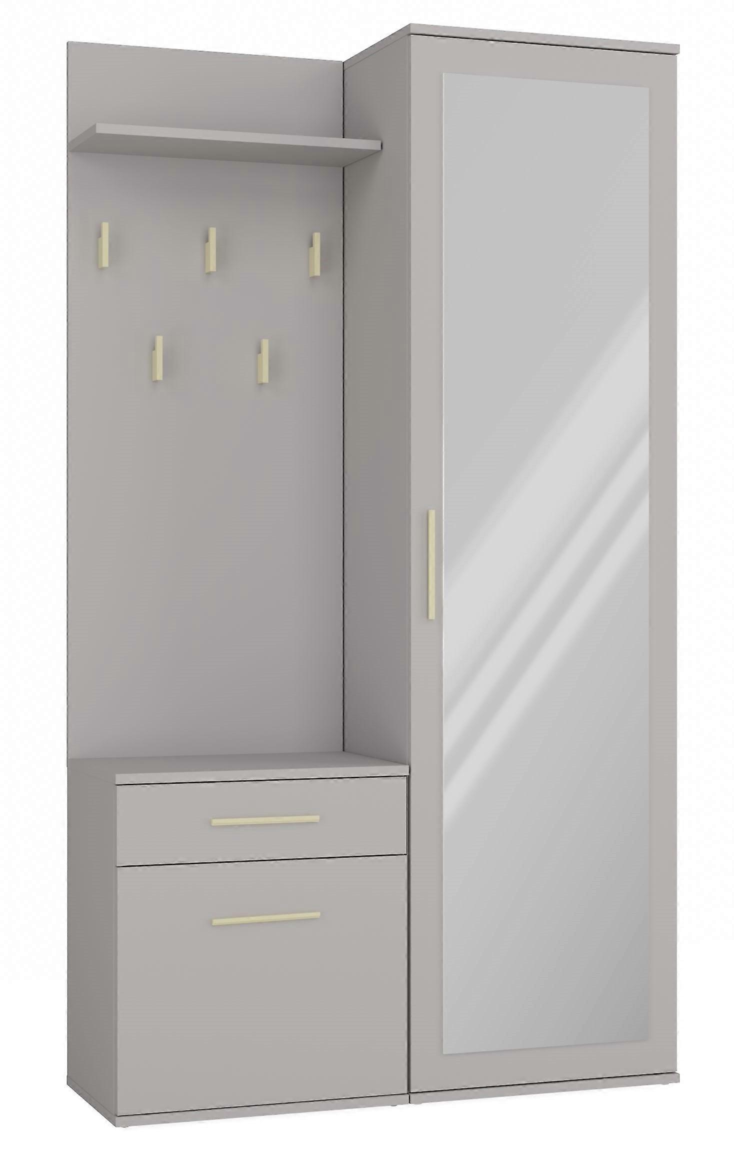 Kleiderschrank Duo Lehm