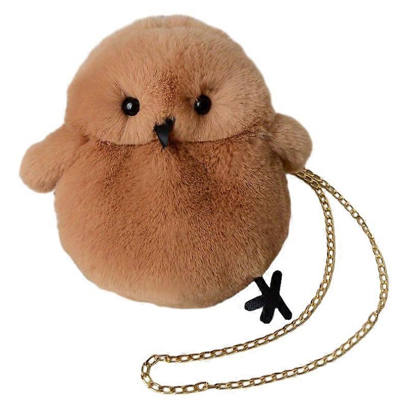 لطيف كتكوت أفخم لعبة المألوف الكتف كروس الجسم لطيف الكرتون حقيبة الفرخ حقيبة سلسلة