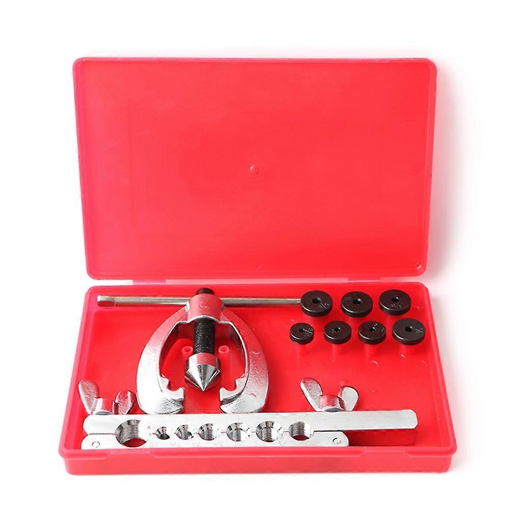 Double Flaring Brake Line Tool Kit Tubing Car Tool with Mini Pipe Cutter