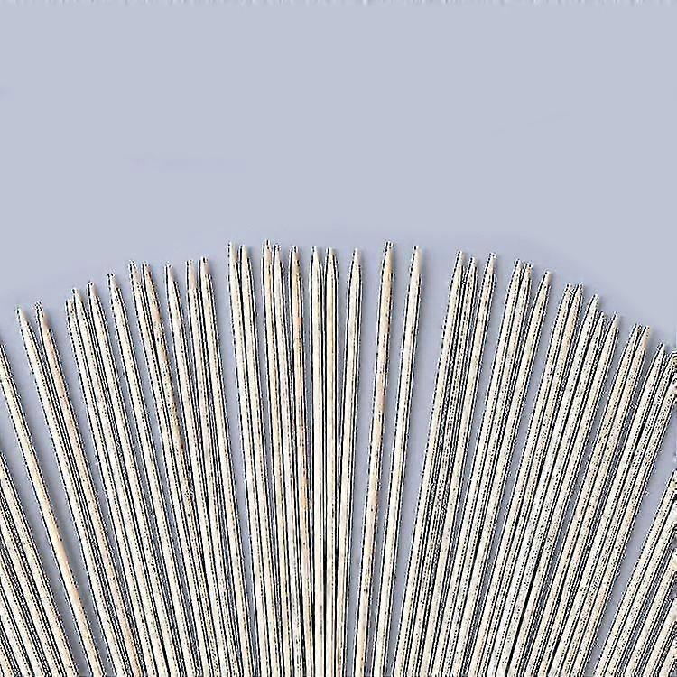 500/1000/1500pcs バーベキューフォーク 竹スティックバーベキューフラットフォークキッチングリル串刺しツール