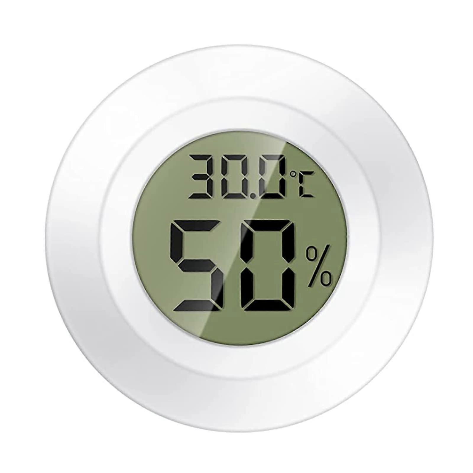 WJTG 3 Pcs Indoor Thermometer Hygrometer with Celsius C LCD Display for HumidifierJ