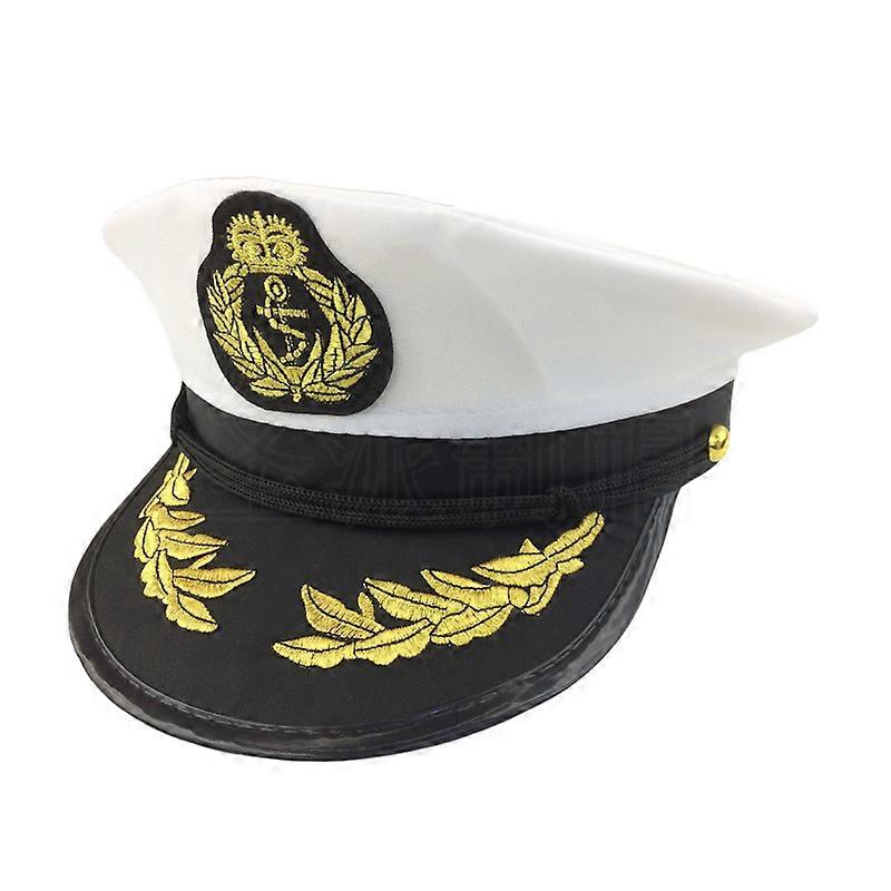 Sailor captain hat White