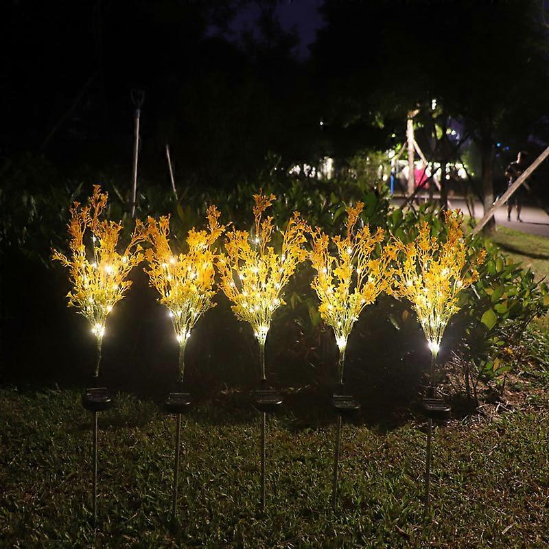 Solar Rape Lantern Lawn Light For Garden Park Landscape Outdoor Ground Plug Light