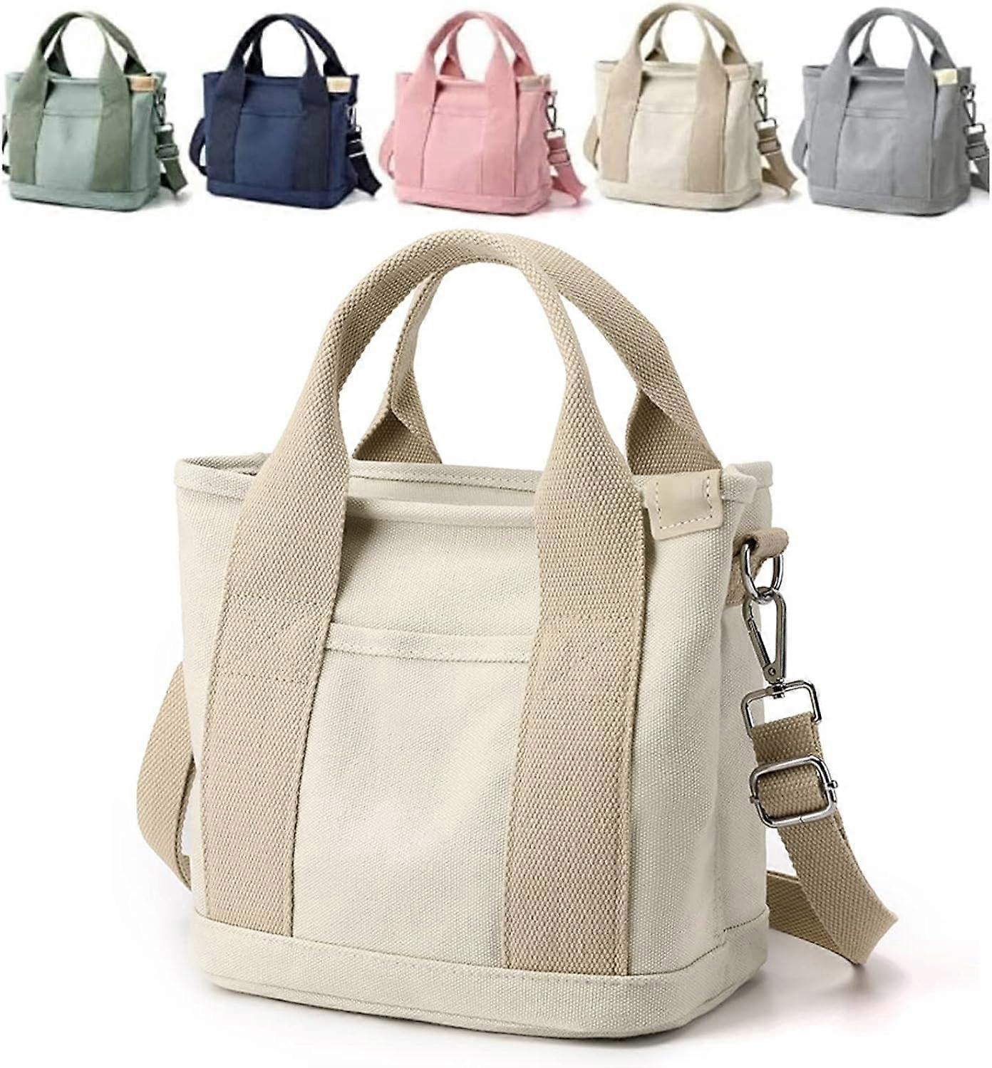 Tote Bag Foldable Tote Bag With Zipper Large Shoulder Bag Top HAndle HAndbag For Travel, Work, School