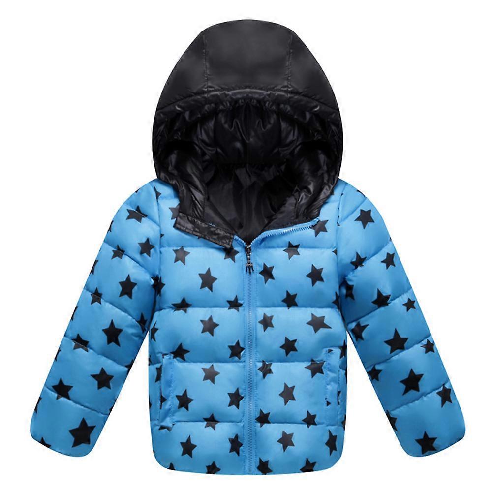 Vinterpojke flicka barn kläder ner kappa tjock