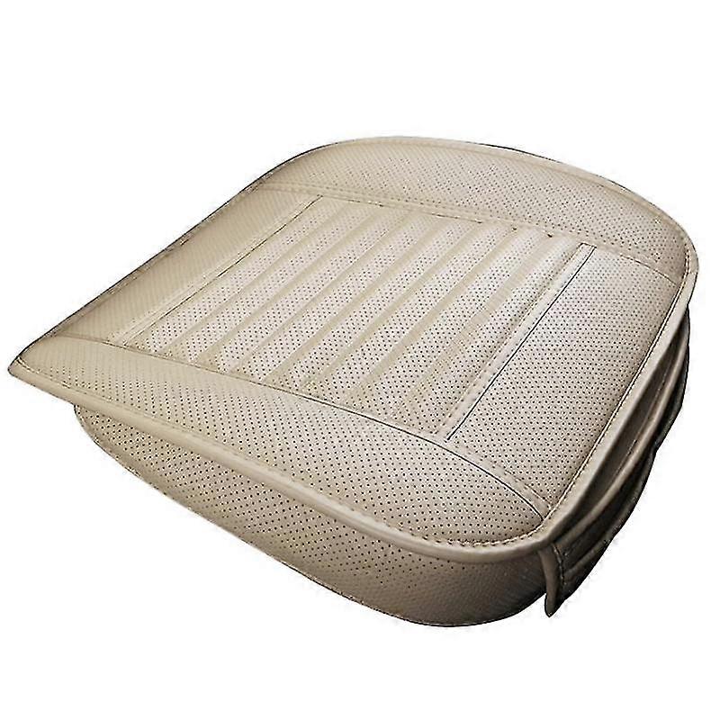 Car Front Seat Cover Breathable Leather Cushion Chair Mat Pad Protector