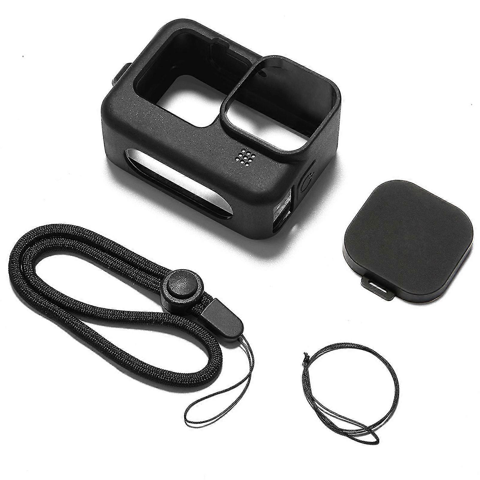 Silicone Camera Sleeve Lens Cap Cover Protective Frame Case For Gopro Hero 9