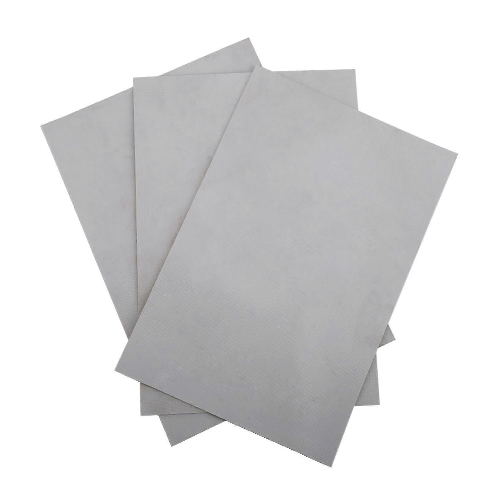 Inflatable Raft Boat Canoe Kayak Repair Patches Kit Set - 3pcs (Grey)