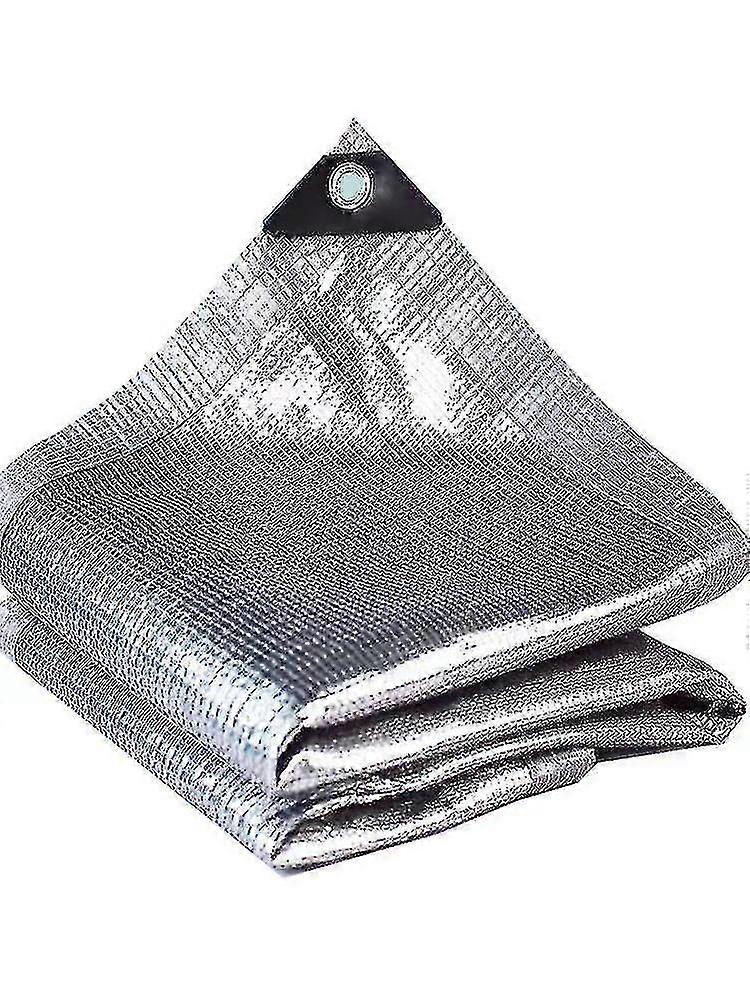 Outdoor Decoration Shade Netting,silver,greenhouse Shade Net,99% Reflective Aluminet Shade Cloth,sun Shade Sail For Patio Backyard Garden Carport,encr