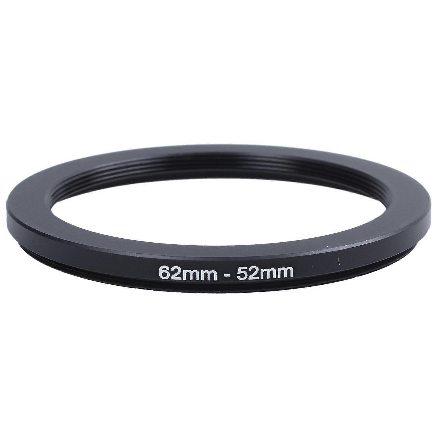 62mm-52mm 62mm to 52mm Black Step Ring Adapter for Camera