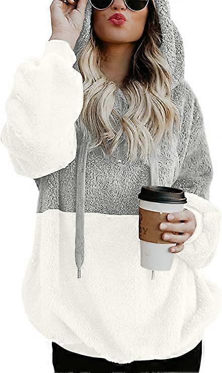 ILWHE Women's Sherpa Pullove Hoodies