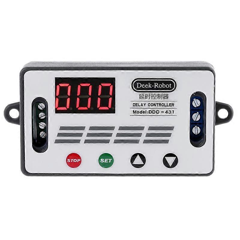 DC 6V-30V ddc-431 Tijdopnemer Vertragingsrelaisschakelaar Digitale DC 12V Data Save Delay Controller