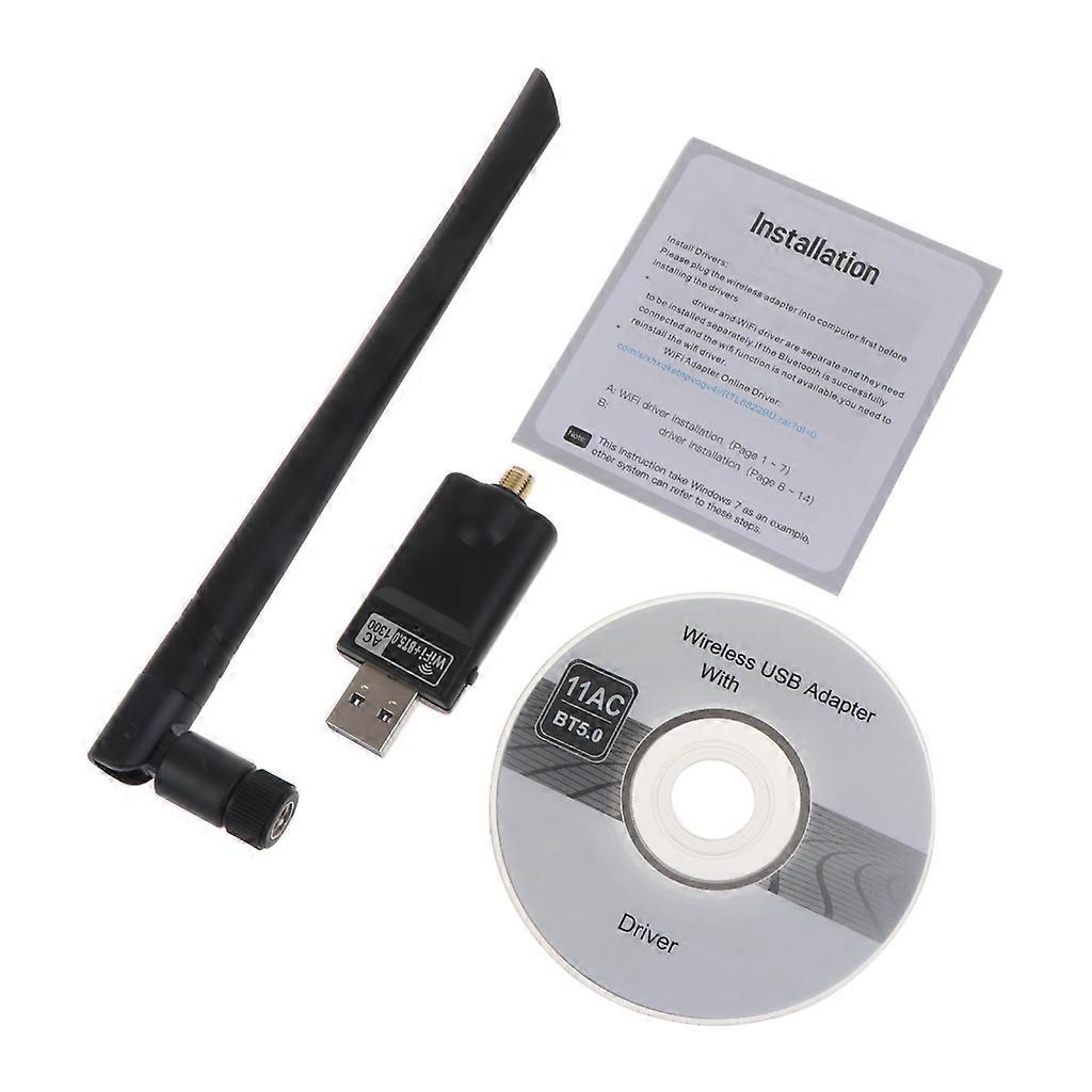 1300M Mini Wireless Network Card with Built-in Dual Antenna MIMO Function