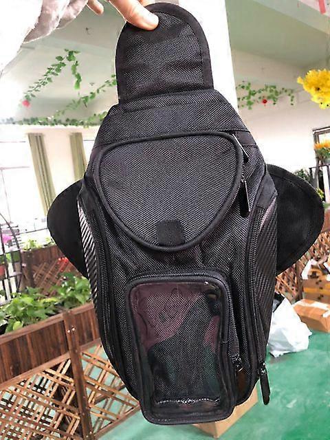 מיכל דלק לאופנוע תיקי אופנוע, רכיבה תיקי אופנוע, מסך גדול לניווט בטלפון נייד, תיקי אופנוע מגנט עמיד למים, מסגרת גדולה