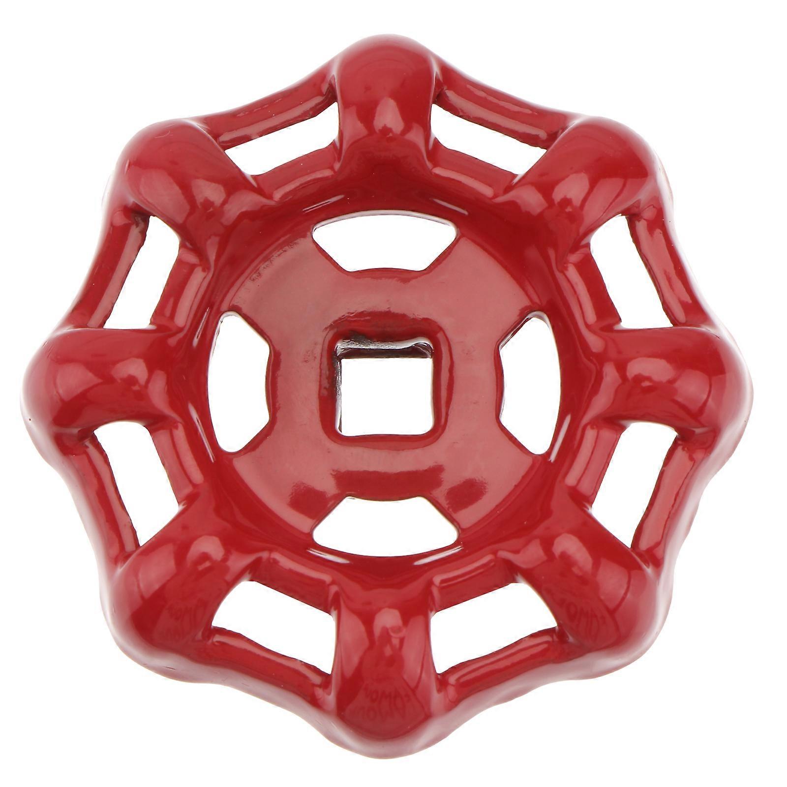 6 *6 Red Accessories Faucet Water Spigot Handle Broach Wheel Handle Broach Faucet Wheel Handle Faucet Wheel Handle 3000