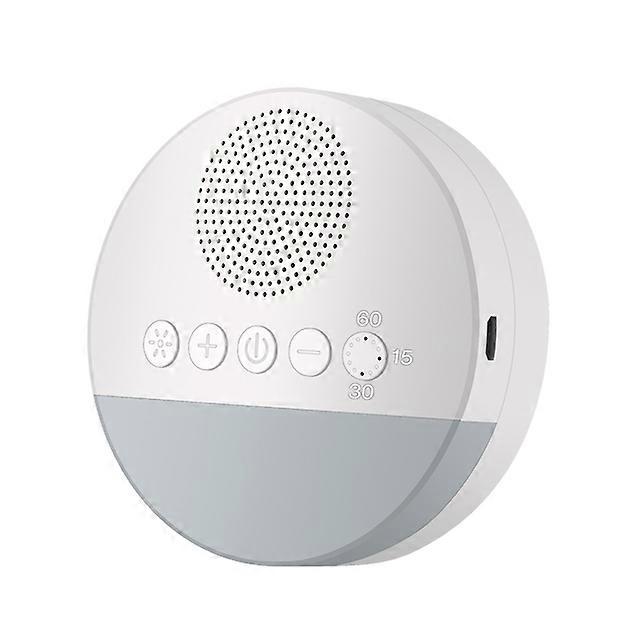 Baby White Noise Machine USB Rechargeable Timed Shutdown Sleep Machine Baby Sleep Sound Player Night Light Timer Noise Player