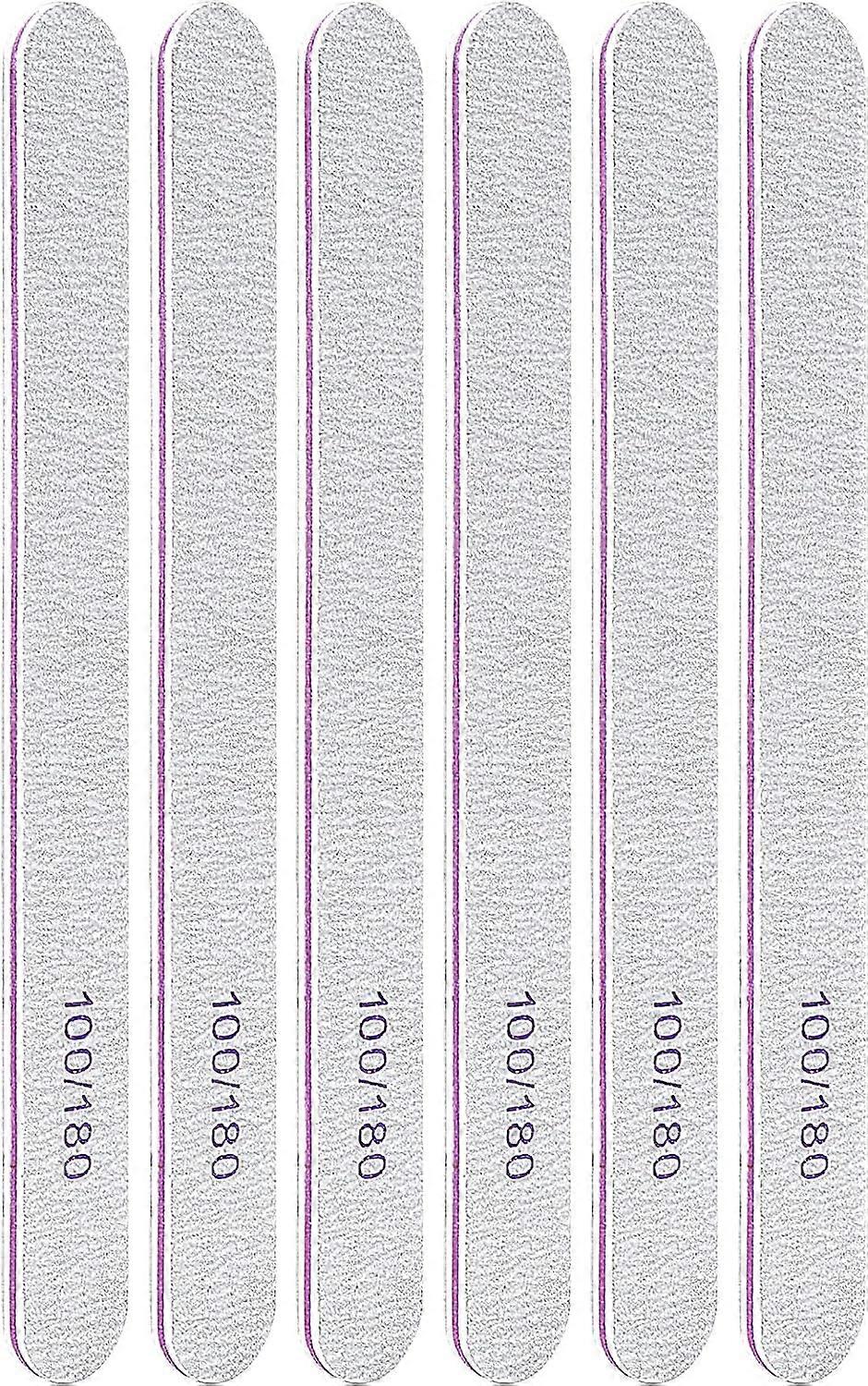 25 Pack Professional Nail Files (Gray)